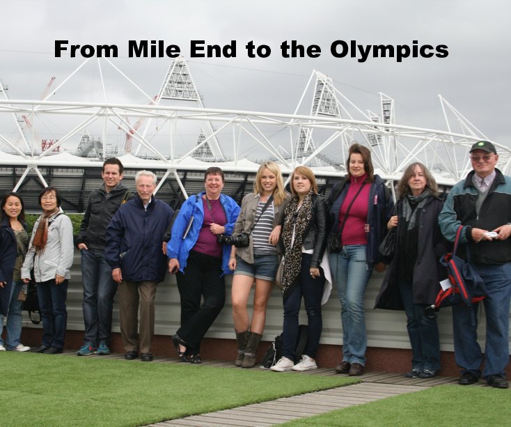View From Mile End to the Olympics by Walk East