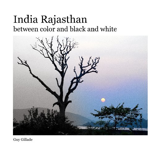 View India Rajasthan between color and black and white by Guy Gillade