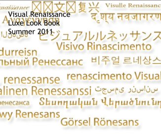 Visual Renaissance Luxe Look Book Summer 2011 book cover