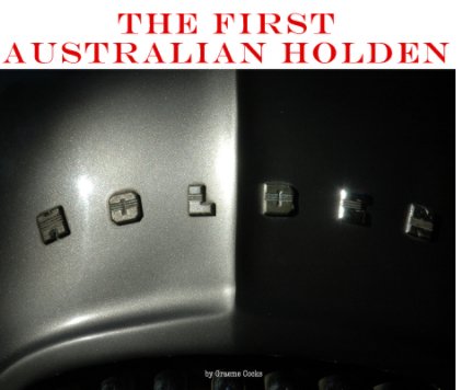 The First Australian Holden book cover