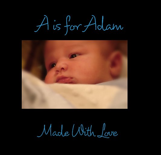 View A is for Adam by Made With Love