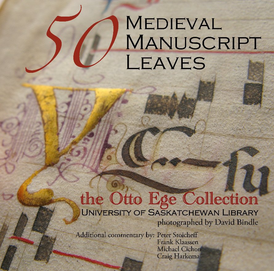 View 50 Medieval Manuscript Leaves by David Bindle
