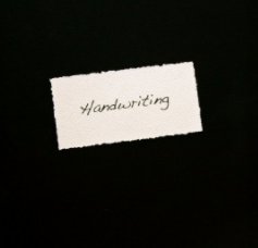 Handwriting book cover