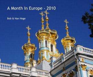 A Month In Europe - 2010 book cover