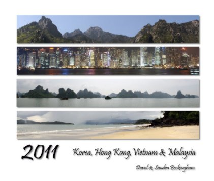 LARGE SIZE! 2011 Korea, Hong Kong, Vietnam & Malaysia book cover