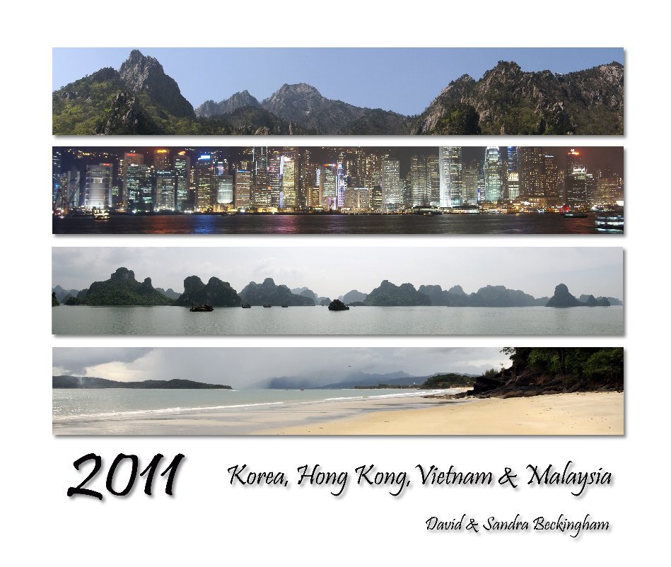 Ver LARGE SIZE! 2011 Korea, Hong Kong, Vietnam & Malaysia por David & Sandra Beckingham