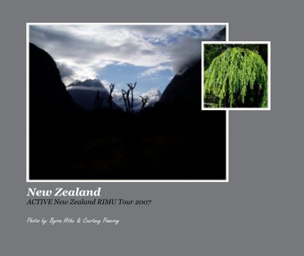 New ZealandACTIVE New Zealand RIMU Tour 2007 book cover