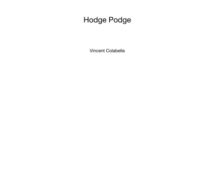 Hodge Podge book cover