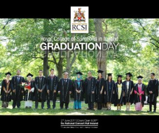 RCS Ireland Graduation book cover