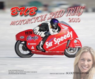 2010 BUB Motorcycle Speed Trials - Porterfield / Honda book cover