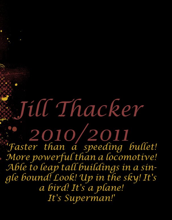 View Thacker Yearbook by Jill Thacker