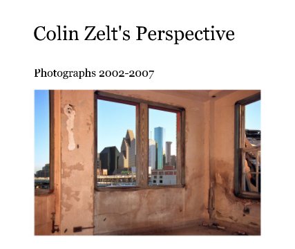 Colin Zelt's Perspective (11x13) book cover