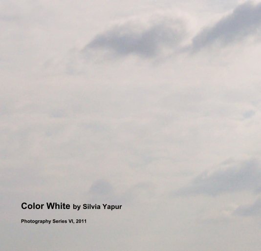 View Color White by Silvia Yapur by Photography Series VI, 2011