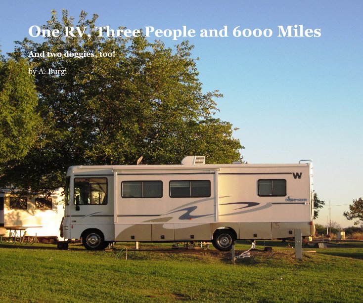 Visualizza One RV, Three People and 6000 Miles di A. Burgi