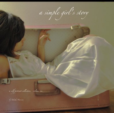 a simple girl's story book cover