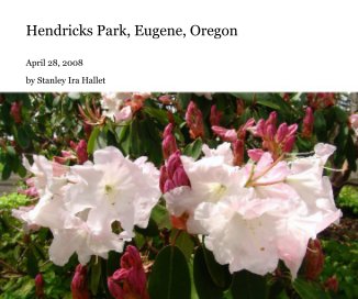 Hendricks Park, Eugene, Oregon book cover