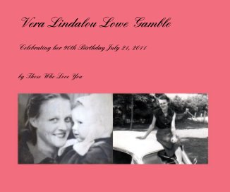 Vera Lindalou Lowe Gamble book cover