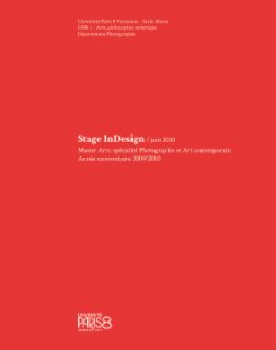 Stage InDesign 2010 book cover