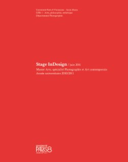 Stage InDesign 2011 book cover