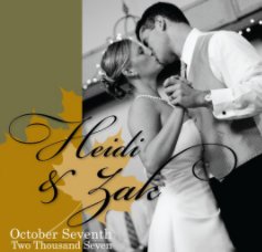 The Wedding of Heidi & Zak book cover