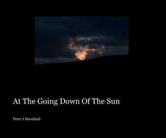 At The Going Down Of The Sun book cover