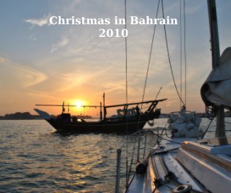 Christmas in Bahrain 2010 book cover