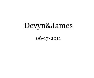 Devyn&James book cover