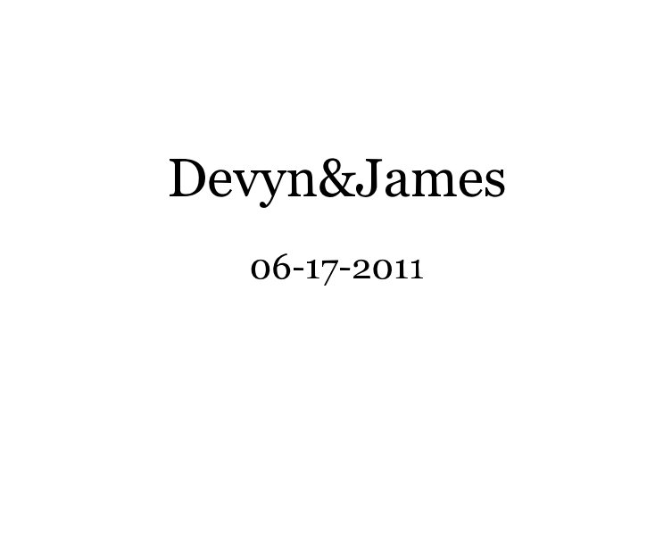 Ver Devyn&James por qiaoqiao