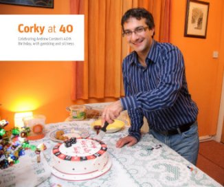 Corky at 40 book cover