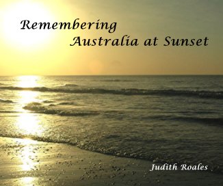 Remembering Australia at Sunset book cover