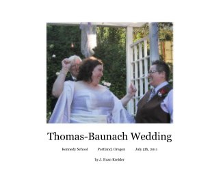 Thomas-Baunach Wedding book cover