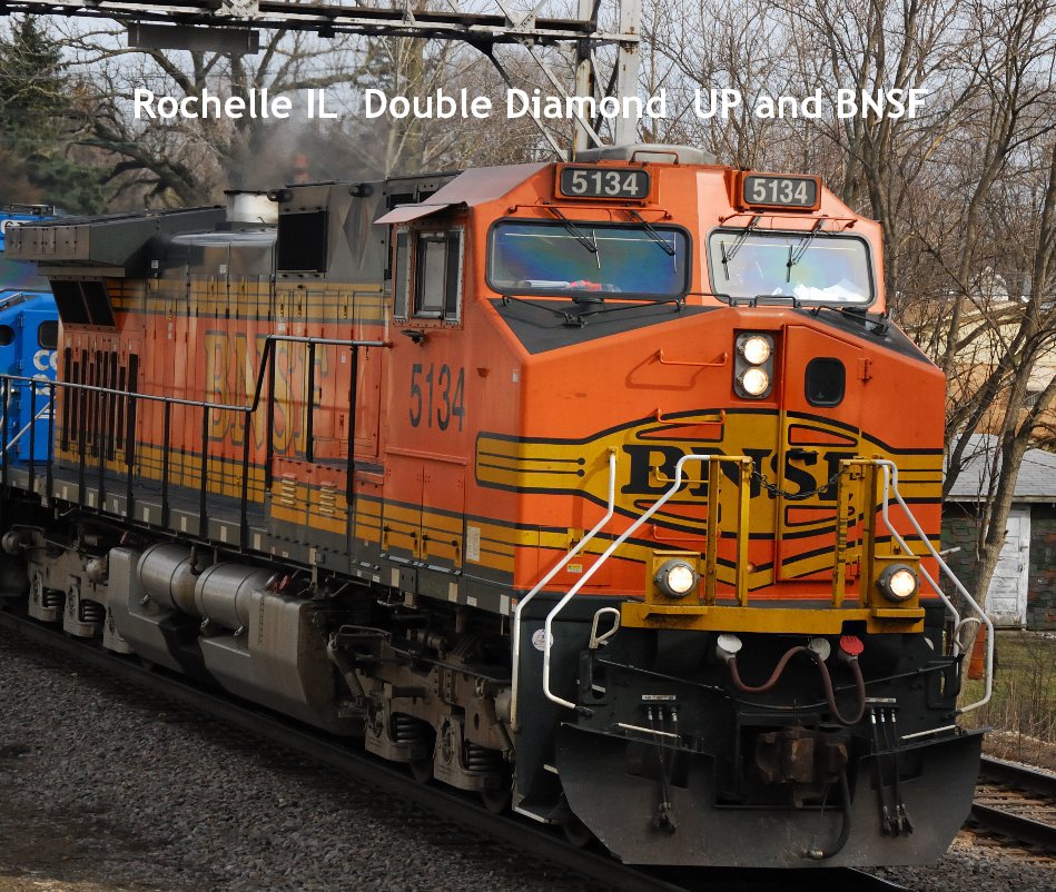 View Rochelle IL Double Diamond UP and BNSF by fredkurtz