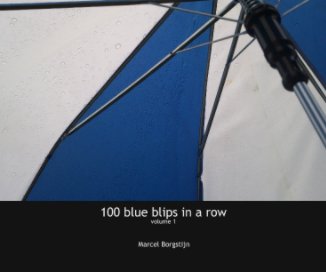 100 blue blips in a row volume 1 book cover