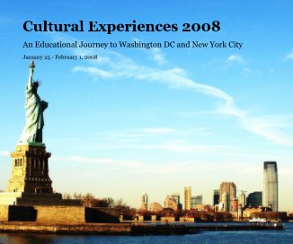 Cultural Experiences 2008 book cover