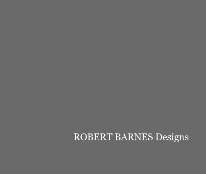 ROBERT BARNES Designs book cover