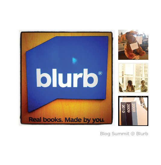 Blog Summit @ Blurb (Instagram photobook) nach blurb anzeigen