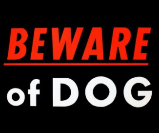 BEWARE of DOG book cover