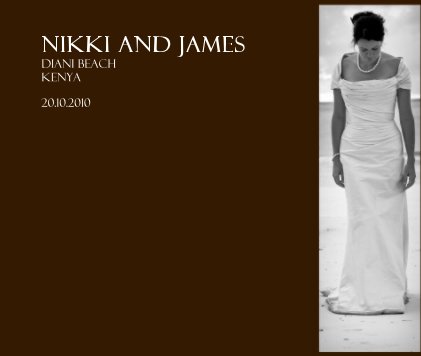 Nikki and James Diani Beach Kenya book cover