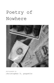 Poetry of Nowhere book cover
