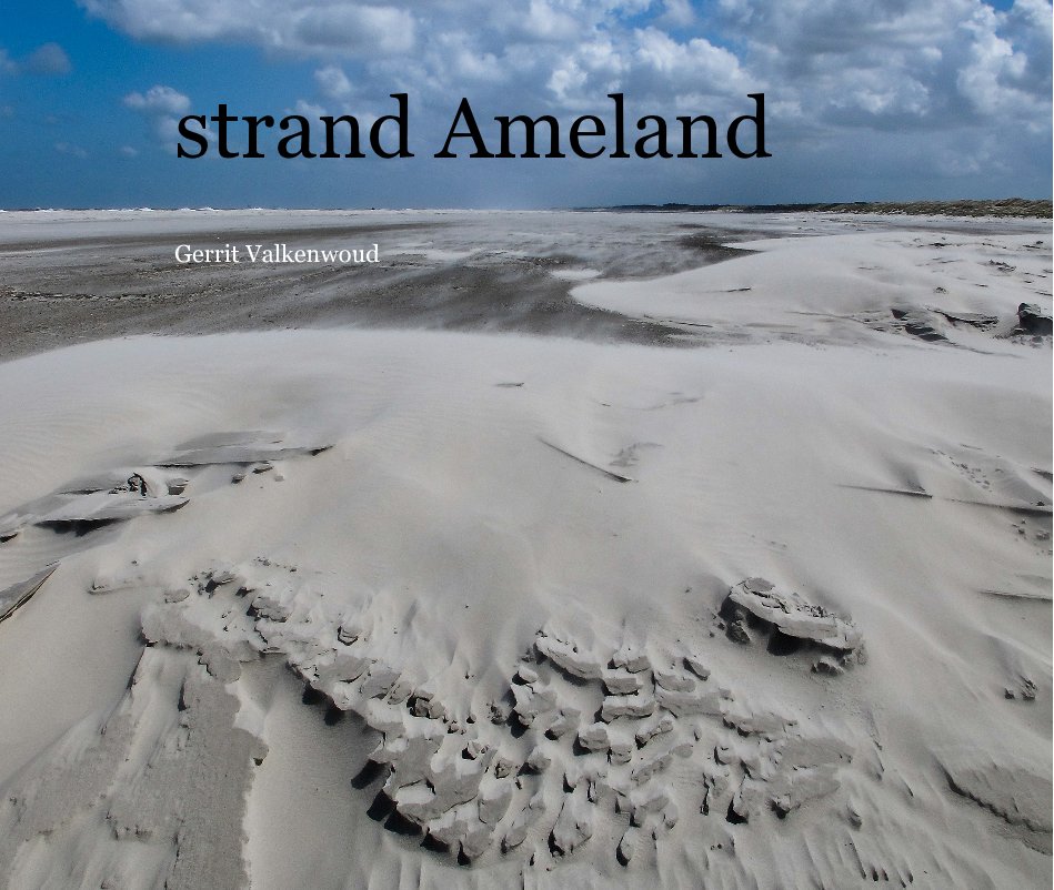 Ver strand Ameland por Gerrit Valkenwoud