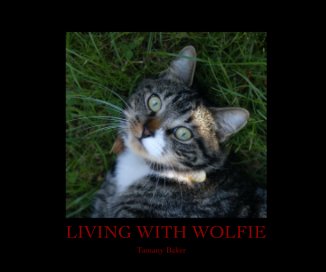 LIVING WITH WOLFIE book cover