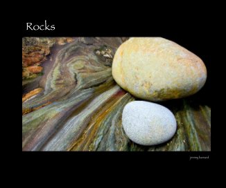 Rocks  10" x 8" book cover