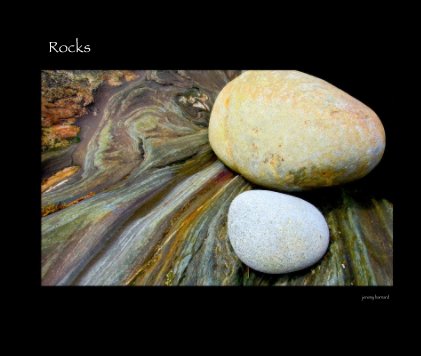 Rocks  13" x 11" book cover
