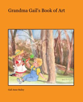Grandma Gail's Book of Art book cover