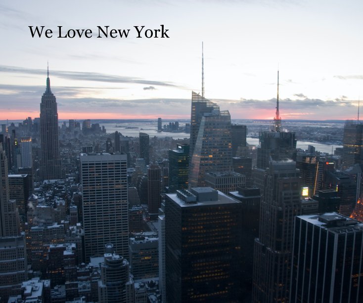 View We Love New York by Udo