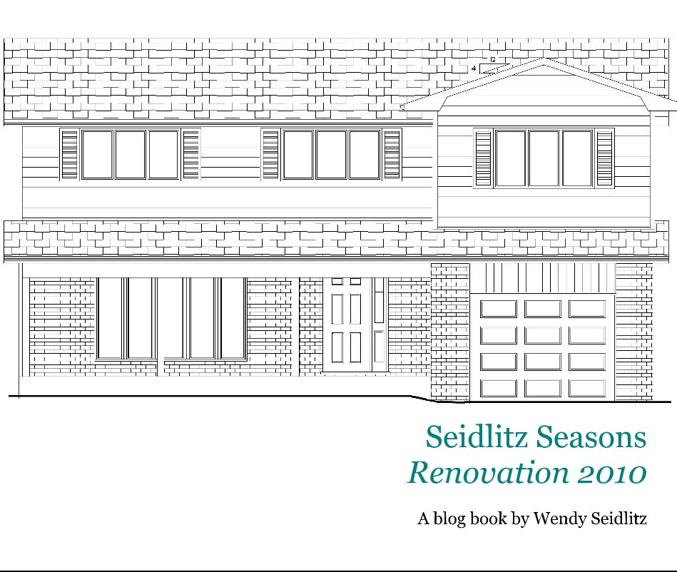 View Seidlitz Seasons Renovation 2010 by A blog book by Wendy Seidlitz