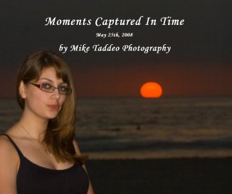 Moments Captured In Time book cover