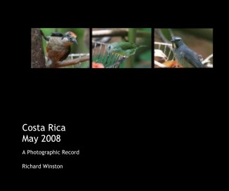 Costa Rica May 2008 book cover