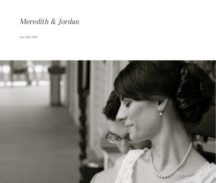 Meredith & Jordan book cover