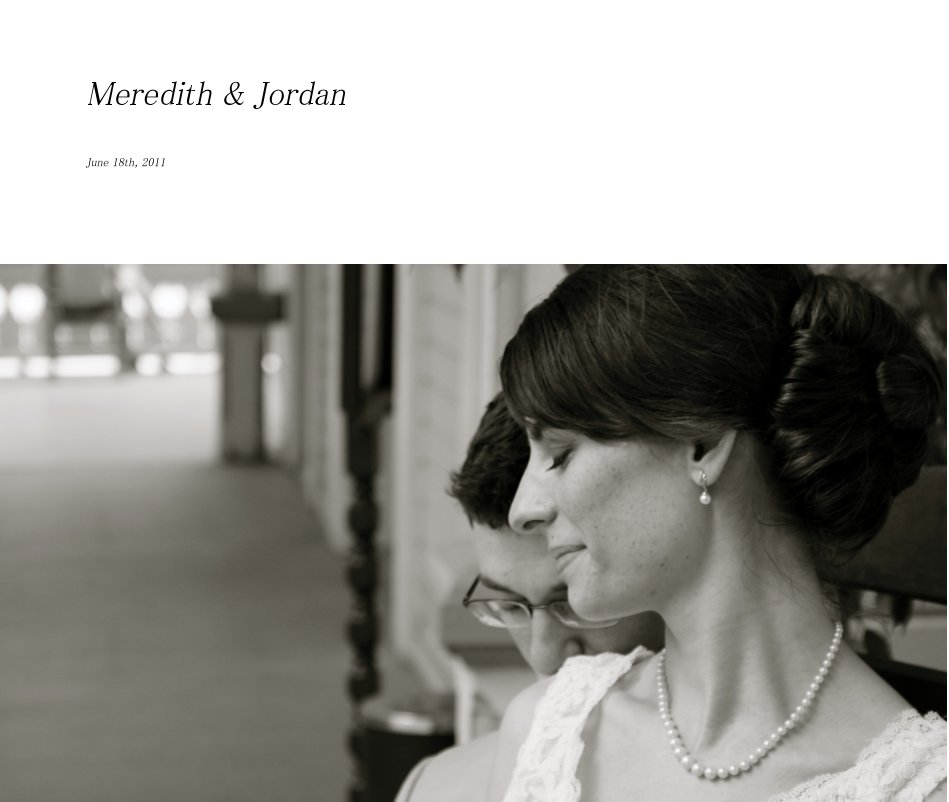 View Meredith & Jordan by aleida23